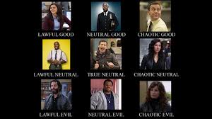 Lawful Neutral Chaotic Chart Brooklynninenine