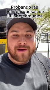 Probando la hamburguesa de Luisito Comunica FASFU BURGERS