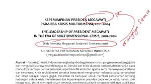 Dari fakultas ilmu komunikasi universitas padjadjaran. Dicorat Coret Profesor Ini Ajari Megawati Bikin Karya Ilmiah Biar Gak Norak