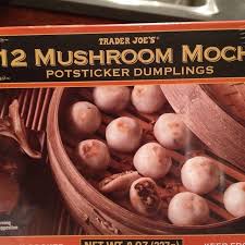 Maybe you would like to learn more about one of these? Trader Joe S 12 Mushroom Mochi Potsticker Dumplings Eating At Joes