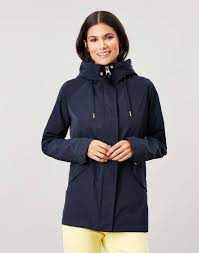 Hollywell Marine Navy Shower Resistant Coat Joules Us Rainy Day Fashion Style Guide Women Girls Rain Boots