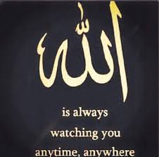 Selawat dan salam buat junjungan kita,sayyidina muhammad serta ahli keluarganya. Piyush Khan On Twitter Allah Is Always Watching