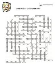 Cell Organelles Crossword Puzzle Cell Organelles Organelles Science Cells