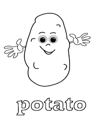 Enter now and choose from the following categories Coloring Pages Animated Potato Coloring Page