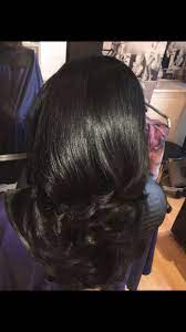 Black Bouncy Blow Dry Blowdry Styles Bouncy Blow Dry Long Hair Styles