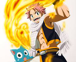Image of natsu dragneel fairy tail group desktop fairy tail. Hd Wallpaper Anime Fairy Tail Happy Fairy Tail Natsu Dragneel Wallpaper Flare