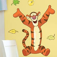 Roommates Disney Winnie The Pooh Tigger Wall Sticker Amazon De Baby