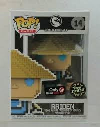 Funko Pop Games Mortal Kombat Raiden Gamestop Exclusive Gitd Vinyl Figure 14 In 2020 Pop Vinyl Figures Vinyl Figures Funko