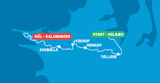 Her går ruten flere steder rundt . Postnord Danmark Rundt 2021 Kommer Til Kalundborg