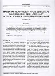 Saya dapat $5/ hari dari survey online, sebulan $150 atau rp 2.000.000, klik disini. Struktur Tuturan Ritual Kelompok Etnik Lamaholot