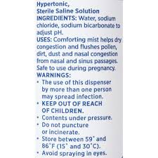 Saline nasal spray (sodium chloride, ocean, ayr saline, humist, rhinaris, nasal, little noses, ocean for kids) is an otc product used to treat nasal congestion and as a. Arm Hammer Simply Saline Nasal Mist Extra Strength Hy Vee Aisles Online Grocery Shopping