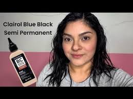 Sally Beauty Clairol Semi Permanent Blue Black Hair Dye