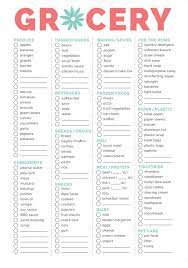 Grocery List Planning Pad 6 X 9 Shopping List Grocery Grocery Grocery Store Shopping
