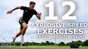 Increase Your Speed | 12 Bodyweight Exercises To Improve Running Speed -  Youtube