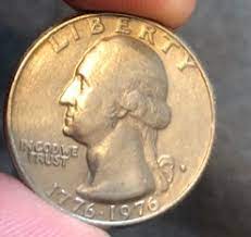 It has the same mark as yours, which is part of the design. 1776 1976 Quarter Error Mint Mark Coin Community Forum