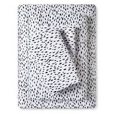 Black And White Twin Sheets Dash Sheet Set Sabrina Soto Target Patterned Sheet Set Black And White Sheets Twin Xl Sheets