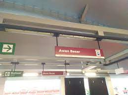 It is operated under the sri petaling line. Awan Besar Lrt Station Ingress Portal