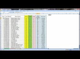 Membuat Rekap Barang Secara Otomatis Dengan Excel Menggunakan Rumus Sederhana Youtube