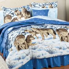 Speaking of decorative comforters, one usually opts for a white comforter set because it looks elegant as compared to the ones which have a lot of consider it as an investment that will offer you comfort for many nights to come. Gettington Midnight Wolves Queen Comforter Set