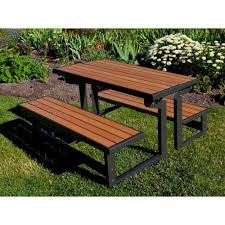 Lifetime Products Wood Grain Convertible Folding Picnic Table Patio Furniture Walmart Com Folding Picnic Table Backyard Furniture Lifetime Tables