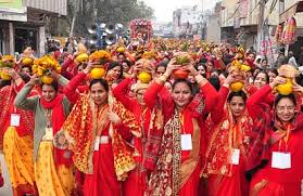 Mangal Kalash Yatra With Great Pomp, Shouted Prabhu Ji - Saharanpur News -  धूमधाम से निकाली मंगल कलश यात्रा, गूंजे प्रभु जी के जयकारे