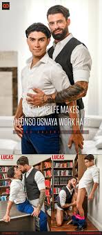 Lucas Entertainment: Alpha Wolfe Fucks Alfonso Osnaya - QueerClick