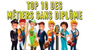Et non le fait que tu aies un métier qui n'a rien à voir avec ce que tu envisages de faire ne sera en aucun handicapant et encore moins éliminatoire pour ton concours il. Le Top 10 Des Metiers Qui Recrutent Sans Diplome Youtube