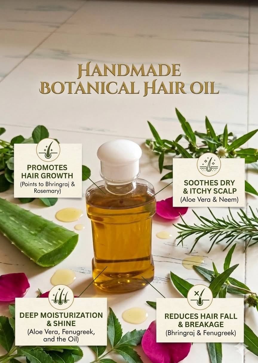 Hair growth oil (150 ml) product image