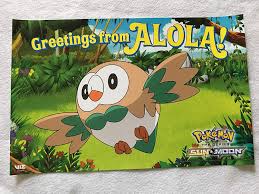 Information for pokémon sun and pokémon moon versions, released worldwide in late 2016. Pokemon Sun Moon The Series 11 X17 D S Original Promo Poster Sdcc 2018 Rowlet Alola At Amazon S Entertainment Collectibles Store