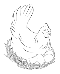 Christmas coloring pages for adults. Chicken Coloring Pages To Print For Kids And Adults 101 Coloring