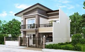 Mateo Model Is A Four Bedroom Two Story House Plan That Can Conveniently Be Constructed 2 Storey House Design Contemporary House Design House Plans