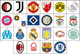The champions league logo is seen prior to the uefa champions league group f match between olympique lyonnais and tsg 1899 hoffenheim at groupama. Click The Uefa Champion Club Logos Quiz