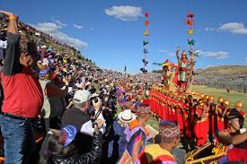 During the inca empire, the inti raymi was the most important of four ceremonies celebrated in cusco, as related by inca garcilaso de la vega. Peru Over 3 000 People Enjoy Inti Raymi Ceremony In Cusco News Andina Peru News Agency