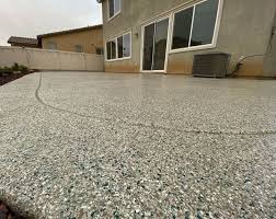 Yes, you can use epoxy in this situation. Outdoor Flooring Specialist Bakersfield Cisneros