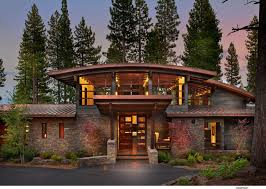 Rustic architecture is a style of architecture in the united states, used in rural government and private structures and their landscape interior design. Entry Rustic Exterior Sacramento By Ward Young Architecture Planning Truckee Ca