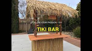 Okay, you can make similar like them. Diy How To Build A Tiki Bar At Home In A Weekend Youtube