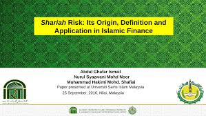 Conventional auditing procedures do not account for the speciﬁc shariah compliance risk to which all islamic ﬁnancial institutions are exposed. Pdf Shariah Risk Its Origin Definition And Application In Islamic Finance