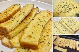 Deep pan double triple cheese pizza 415g. Resepi Garlic Bread Tanpa Oven