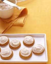 Pumpkin Cookies With Brown Butter Icing Pumpkin Cookies Halloween Cookie Recipes Butter Icing