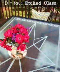 Fake outdoor flowers home depot. Faux Etched Glass Giveaway With Scotchblue Painters Tape And Home Depot Sand And Sisal