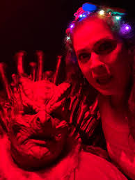 Mr. Krampus, I wasn't naughty this year but I'd still like you to visit me  for Christmas!” . Krampus Khaos continues