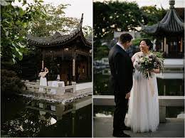 Use of the pavilion for your wedding breakfast and the jubilee hall for your evening reception. Lan Su Chinese Garden Wedding Katy Weaver Photography