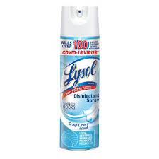 Lysol Disinfectant Crisp Linen Spray 19oz Target