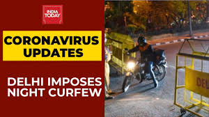 New delhi india, april 15 (ani): As Coronavirus Cases Continue To Surge Delhi Imposes Night Curfew From 10 Pm To 5 Am Breaking News Youtube