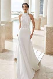 Wedding Dress Inspiration 2020 Wedding Wedding2019 Wedding2020 Bohowedding Diy Ideas In 2021 Wedding Dresses Beaded Aline Wedding Dress Halter Wedding Dress