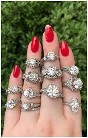 Store Profile Wilson S Estate Jewelry Diamonds In The Library Antique Wedding Rings Estate Jewelry Rings Vintage Engagement Rings