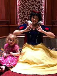 Enjoying the off season and fun characters this trip! I don't usually wait  in line for the princesses, but it was short! I've also never seen  Pocahontas.