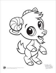Baby Goat Animal Coloring Pages Animal Coloring Books Cute Coloring Pages