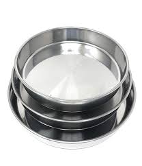 Concord Cookware 3 Piece Stainless Steel Cake Baking Pan 11 By 12 By 14 Inch Want Additional Info Click Cake Baking Pans No Bake Cake Wedding Cake Utensils