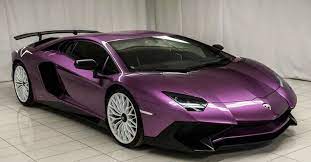 Lamborghini Aventador Sv Ungu Dilego Rp11 7 Miliar